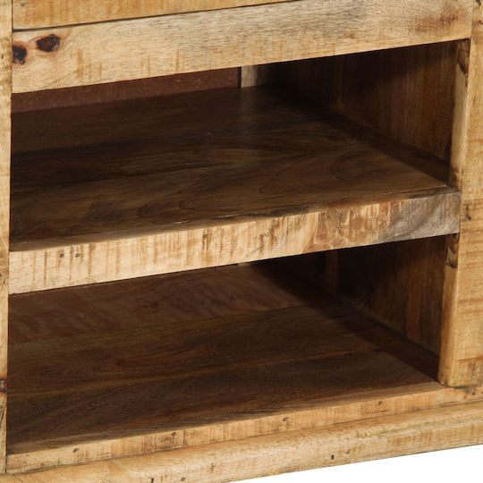 Παπουτσοθήκη από Μασίφ Ξύλο 110x35x50cm