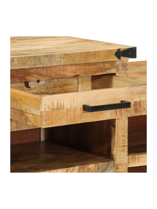 Suport pentru pantofi din Lemn Masiv L110xW35xH50cm