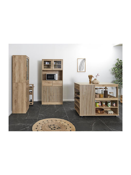 Επιδαπέδιο Ντουλάπι Καφέ 105x60x90εκ.
