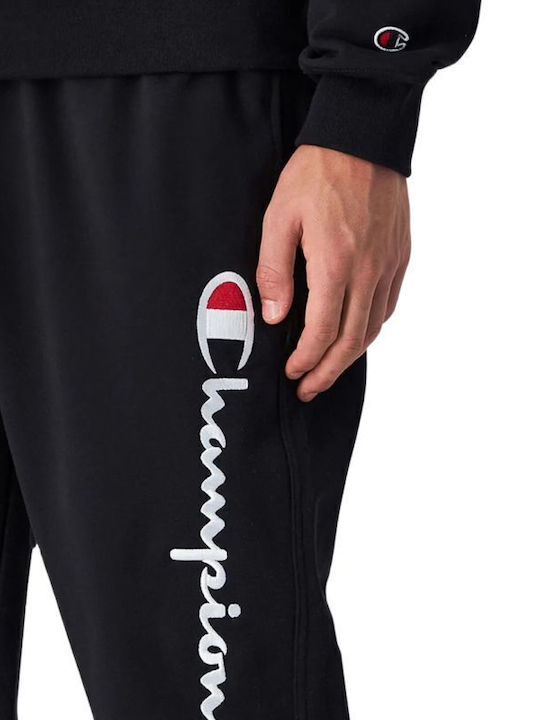 Sweatpants with Elastic Black