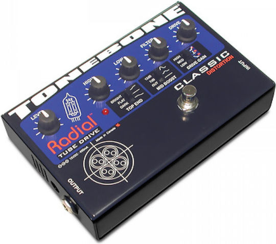 Radial Classic Distortion Pedală Footswitch Distorsiune Chitară electrică