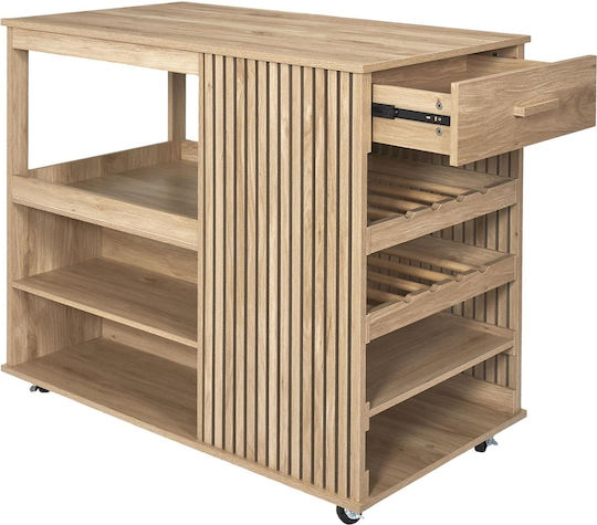 Bodenstehender Schrank Braun 105x60x90cm
