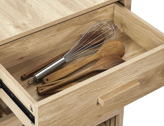 Bodenstehender Schrank Braun 105x60x90cm