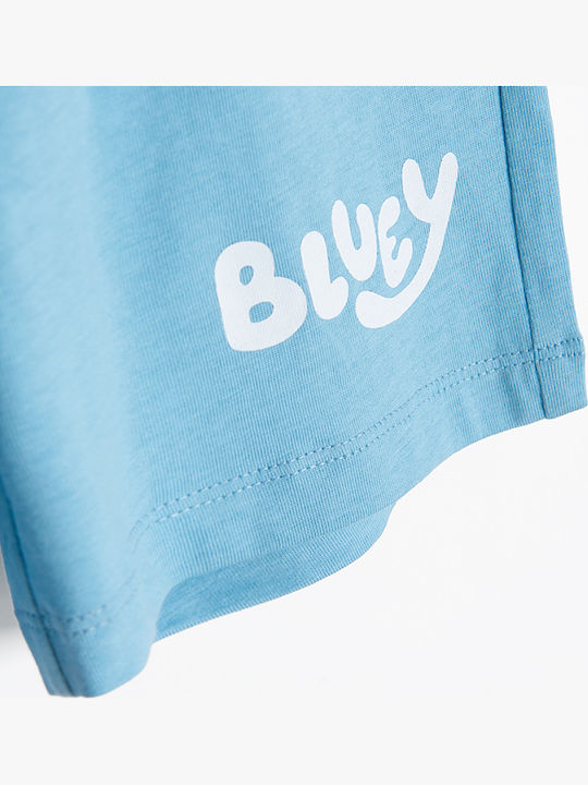 Cool Club Kids' Pajamas Summer Light Blue Bluey