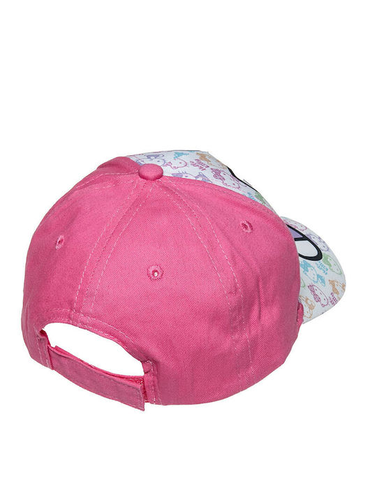 Hello Kitty Παιδικό Καπέλο Jockey Φούξια Hello Kitty Παιδικό Καπέλο Jockey Φούξια