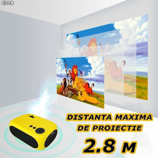 Mini Projector LCD Λάμπας LED