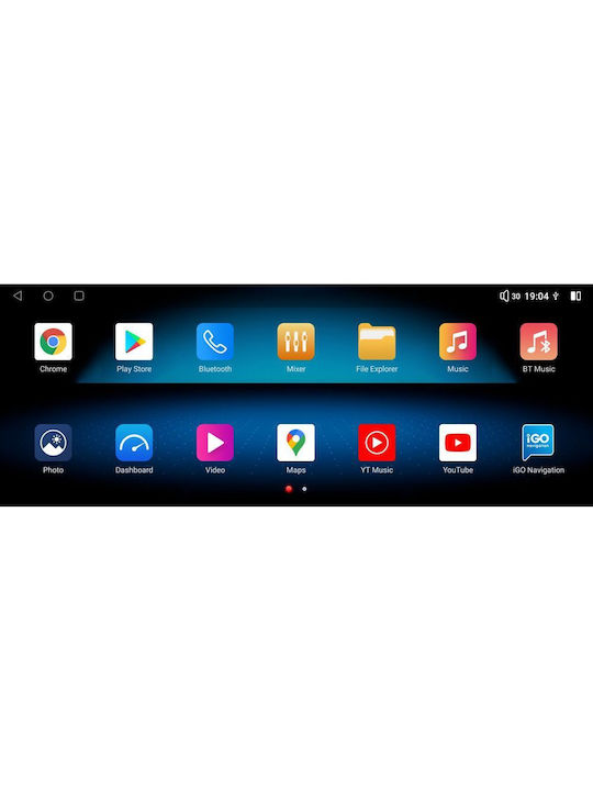 Digital IQ Car Audio System for Mercedes-Benz GLK 2009-2012 (Bluetooth/USB/WiFi/GPS/Apple-Carplay/Android-Auto) with Touch Screen 10.25"