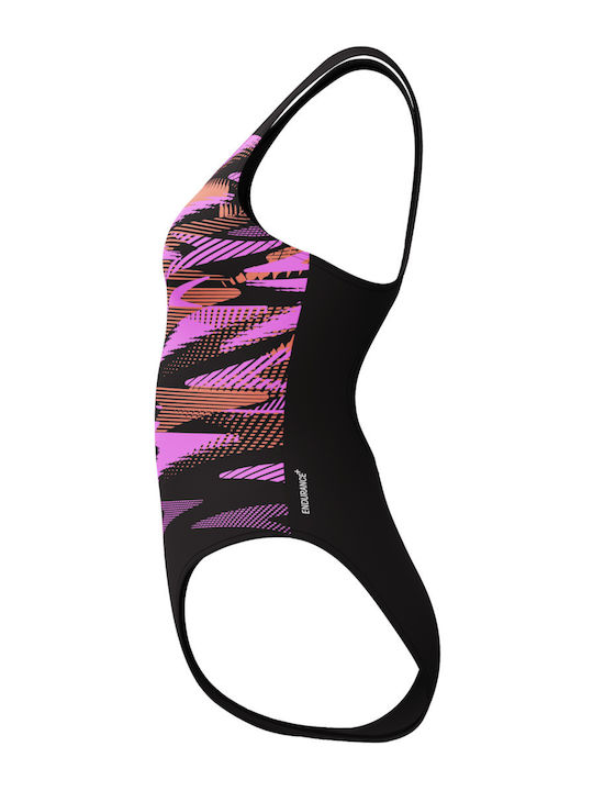 Hyperboom Placement Muscleback Спортен Бански Костюм Оранжев