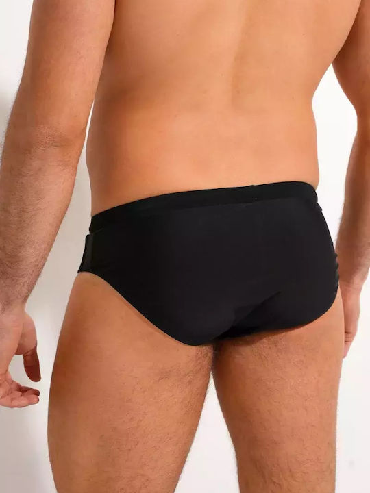 Men's Swimwear Slip Black