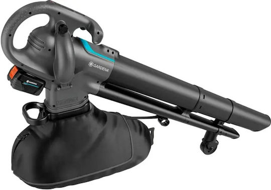 Gardena Powerjetcollect Suflantă / Aspirator de Mână 18V cu 1 Baterie 4Ah & Viteză Maximă a Aerului 352km/h