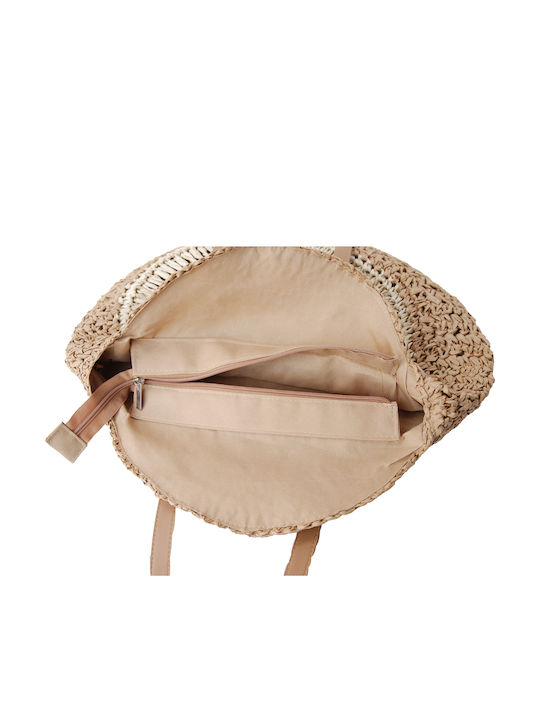 Tricotată Geantă de damă Crossbody Bej