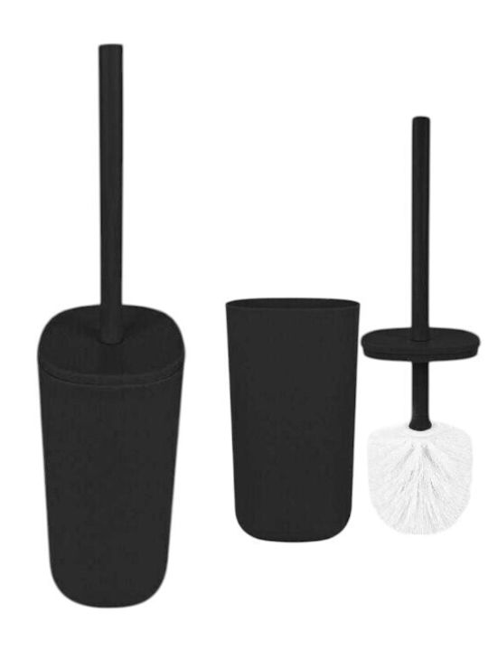 Plastic Coș de gunoi pentru baie Negru