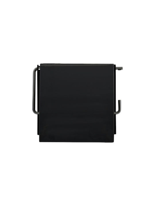 Papierhalter Metallisch Schwarz