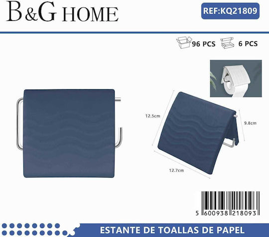 Paper Holder Metallic Blue