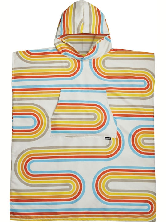 Packtowl Strandponcho Mehrfarbig