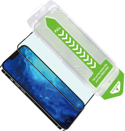 Wozinsky 0.62mm Full Face Tempered Glass Μαύρο (iPhone 15)