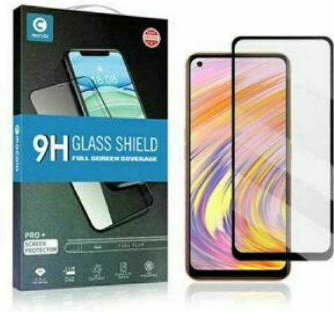 Mocolo Пълно лепило Закалено стъкло за цялото лице Черен (Realme C11 2021)