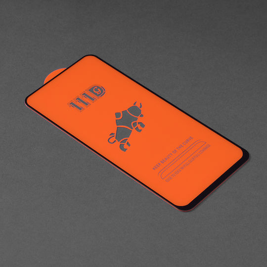 Techsuit 111D Full Glue Full Face Tempered Glass Μαύρο (Honor 90 Lite)