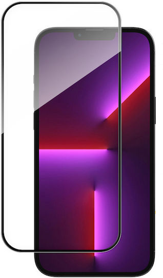 Wozinsky Vollflächig gehärtetes Glas Schwarz (iPhone 15)