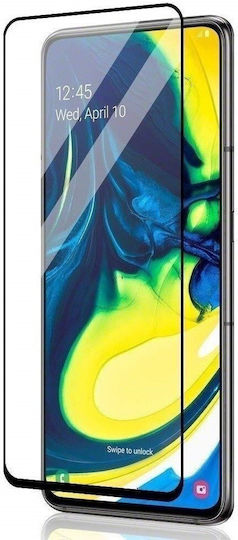 5D Adeziv complet Full Face Tempered Glass Negru (Galaxy S24 Ultra)