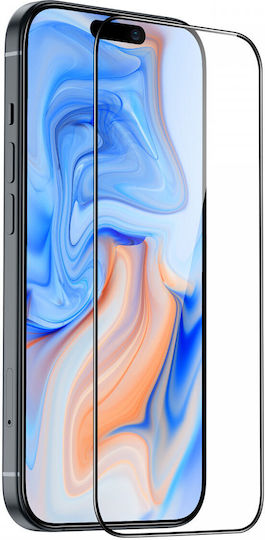 ESR Armorite Full Face Tempered Glass Μαύρο (iPhone 15)