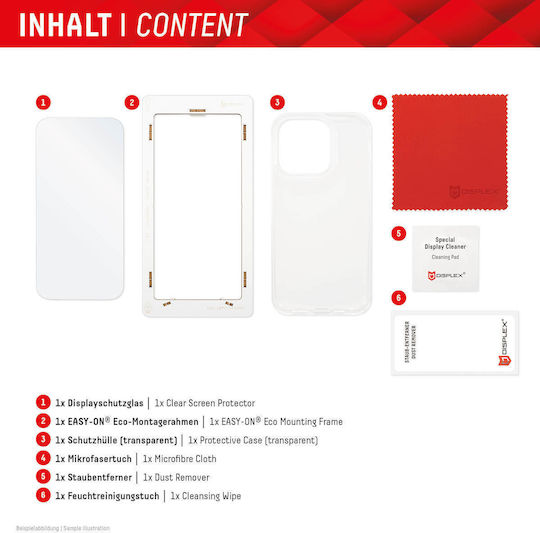 Displex Real Glass Tempered Glass (iPhone 15 Pro Max)