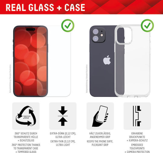 Displex Real Glass Tempered Glass (iPhone 15 Pro Max)