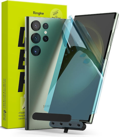 Ringke Dual Easy 2-pack Защитен екран 2бр Черен (Galaxy S23 Ultra)