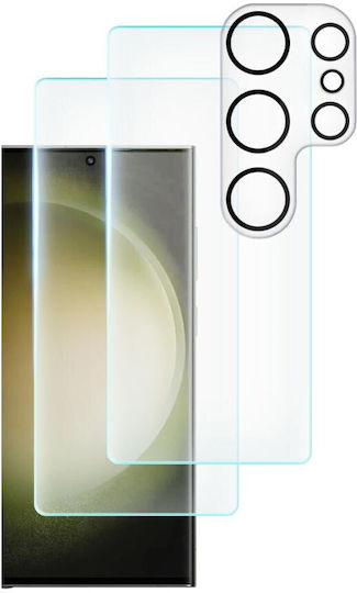 Tech-Protect Supreme Set Закалено стъкло 2бр (Galaxy S23 Ultra) THP1702