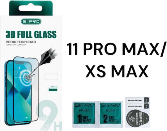 9D Vollflächig gehärtetes Glas (iPhone 11 Pro Max)
