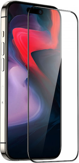 ESR Armorite Full Face Tempered Glass Μαύρο (iPhone 15 Pro)