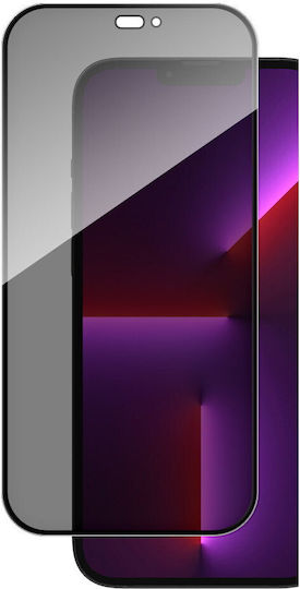 Wozinsky Privacy Full Face Tempered Glass Μαύρο (iPhone 15 Pro)