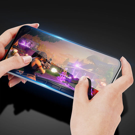 Dux Ducis 0.33мм Пълно лепило Закалено стъкло за цялото лице Черен (Xiaomi 12 Lite)