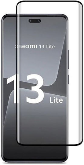 5G 0.26mm Full Glue Full Face Tempered Glass Black (Xiaomi 13 Lite 5G)