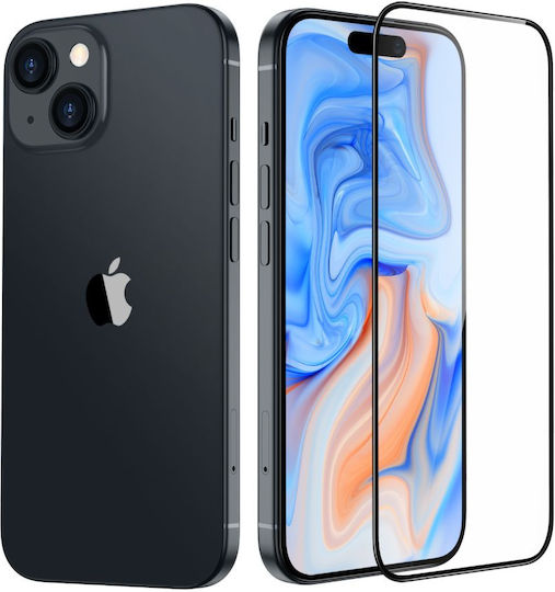 ESR Armorite Full Face Tempered Glass Μαύρο (iPhone 15 Plus)