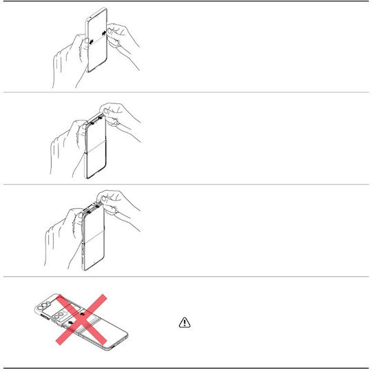 Ringke Screen Protector Negru (Galaxy Z Flip5)