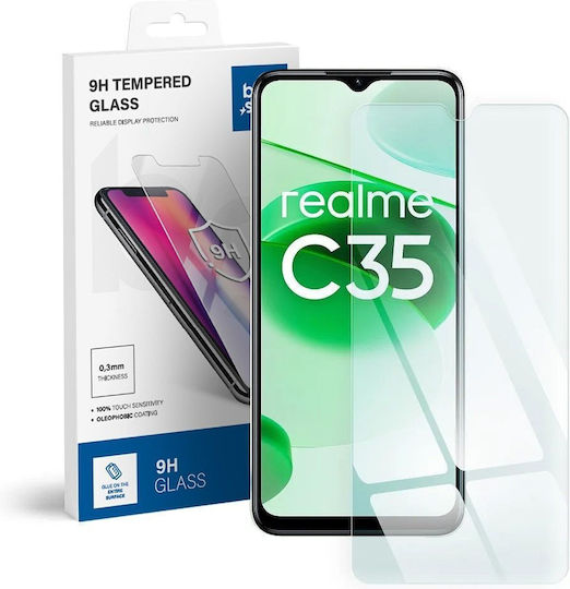 Blue Star 0.3mm Tempered Glass (Realme C35)