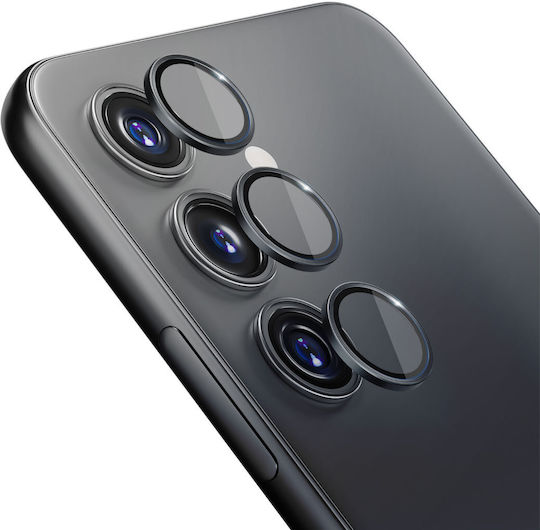 3MK Lens Protection Pro Black Закалено стъкло Черен (Galaxy S23)