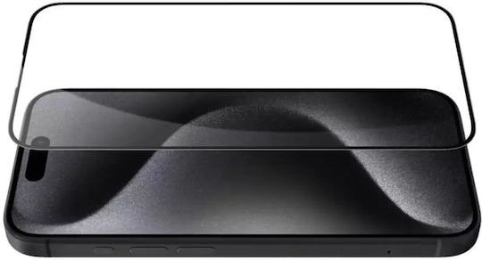 Nillkin Cp+pro Full Face Tempered Glass Black (iPhone 15 Pro)