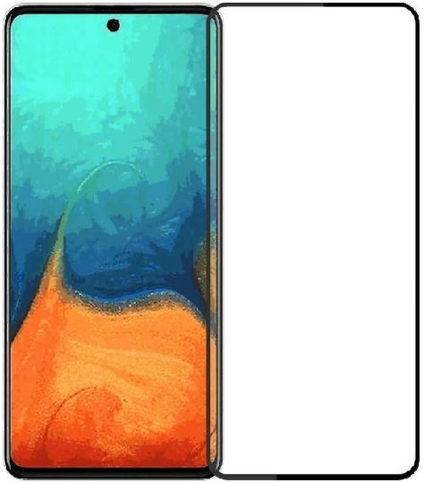 9D Пълно лепило Закалено стъкло за цялото лице (Galaxy A71)