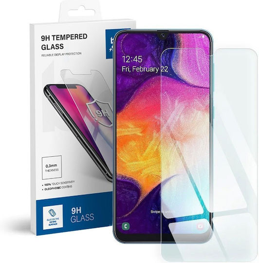 Blue Star Vollflächig gehärtetes Glas (Galaxy A50 / A30s)