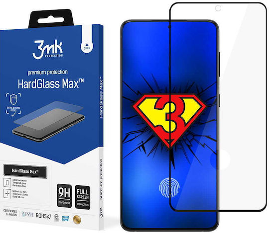 3MK HardGlassMax Full Face Tempered Glass (Galaxy S20 Ultra)