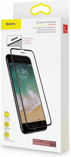 Baseus Glass Film 3D Full Face Tempered Glass (iPhone 8 Plus / 7 Plus)