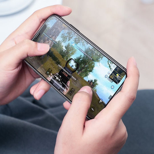 Baseus 3D Cover Mat Full Face Tempered Glass (iPhone XS Max)