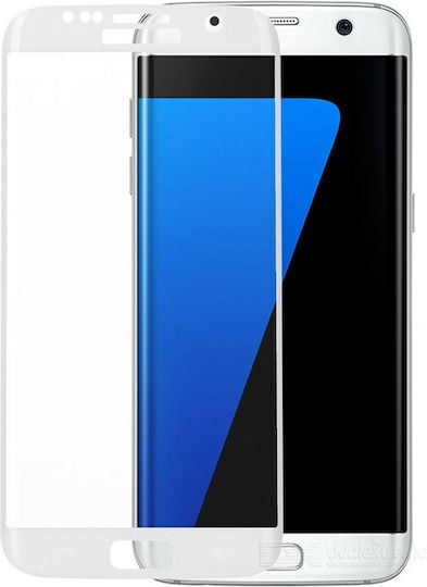 Full Face Tempered Glass White (Galaxy S7)