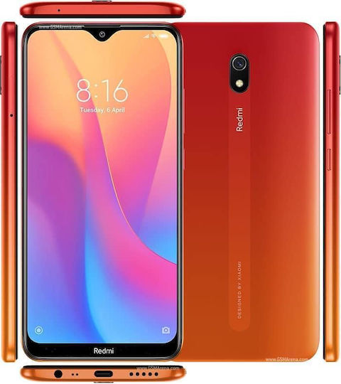 9D Закалено стъкло за цялото лице (Redmi 8A - Редми 8А)