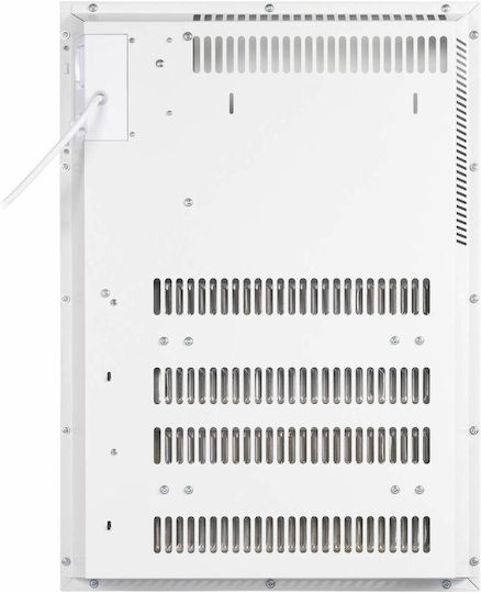 Eurom Radiator Electric Pentru Prosoape Cu Fațadă De Sticlă 800W 56x40cm Albă
