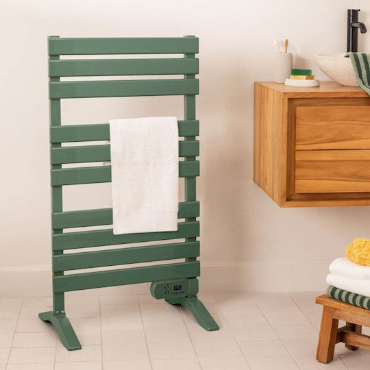 Create Șină electrică pentru prosoape 500W 96.9x55cm Verde