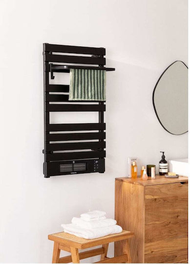 Create Șină electrică pentru prosoape 1500W 100.3x55cm Negru