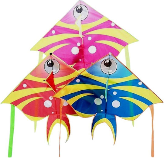 Triangular Kite with Tail 110x125cm 1pcs